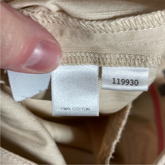 size 10 cream color Ann Taylor cropped dress pants - Picture 8 of 9